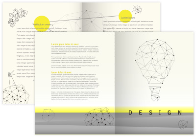 会社案内 二ツ折