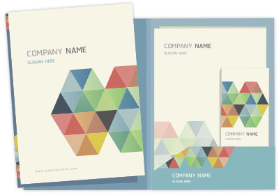 会社案内 ポケット付き